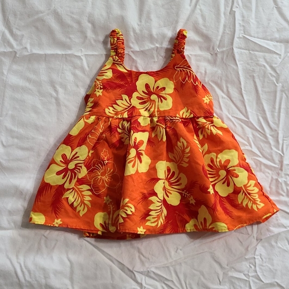strapless open back dress The Orange V Neck Pleated Button Midi Dress & Reviews - Orange - Dresses main image 1